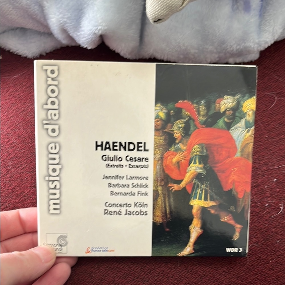 Red and Black Classical Music CD
